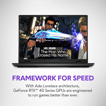DELL ALIENWARE M16 R2 [ULTRA9-185H/32GB/1TB SSD/WIN11 HOME/16.0"/8GB-RTX4070 GRAPHICS/3 YEAR(S)]