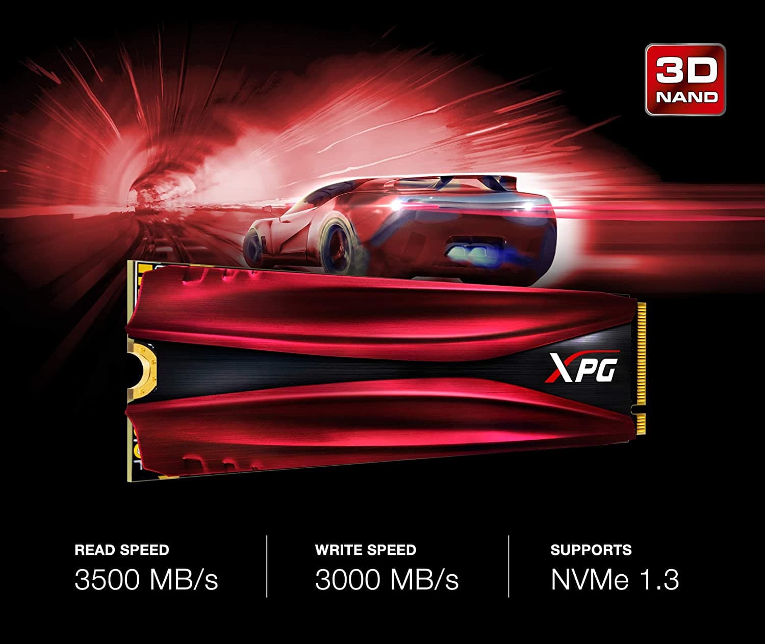 ADATA XPG Gammix S11 Pro 1TB M.2 NVME Gen3 Solid State Drive ( SSD )