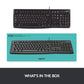 LOGITECH PLUG AND PLAY USB KEYBOARD K120