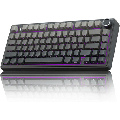 Aula F75 75% GRADIENT GREY SIDE ENCRAVED REAPER SWITCH