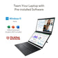 ASUS ZENBOOK DUO OLED (2024), 14" (35.56CM) FHD OLED TOUCH DISPLAY, INTEL CORE ULTRA 9 185H, BUILT -IN AI, DUAL SCREEN LAPTOP (32GB/2TB SSD/INTEL ARC GRAPHICS/WIN11/GRAY/1.65 KG), UX8406MA-QL971WS