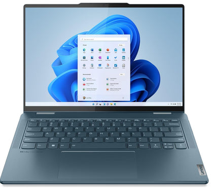 LENOVO YOGA 7 INTEL CORE I7-1360P 14 INCH(35.5CM) OLED 2-IN-1 400NITS LAPTOP(16GB/1TB SSD/WIN 11/OFFICE 2021/BACKLIT KB/DIGITAL PEN/1YR WARRANTY/ALEXA/3 MONTH GAME PASS/TIDAL TEAL/1.49KG), 82YL0099IN