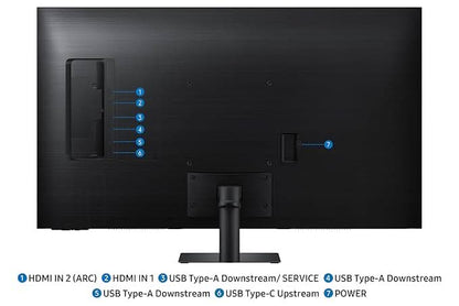 Samsung 43 Inch 4K M7 Vision AI Smart Monitor UHD LS43FM700UWXXL
