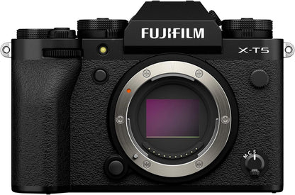 FUJIFILM X-T5 MIRRORLESS DIGITAL CAMERA XF16-80MM LENS KIT - BLACK