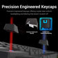 REDRAGON Kumara K552 Rainbow Tenkeyless Mechanical Gaming Keyboard ( Black ) ( Red Switch )