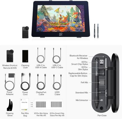 XP PEN ARTIST PRO 24 2ND GEN (MD240UH) 4K FULL-LAMINATED SCREEN
