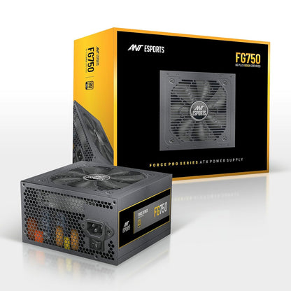 ANT ESPORTS 750W FG750 GOLD NON MODULAR SMPS