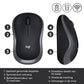 LOGITECH WIRELESS MOUSE M185- GRAY