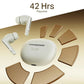 Boat Airdopes 141 Elite ANC TWS Ear Buds Wireless Earphones with mic (White)