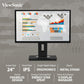 VIEWSONIC VG2448 60.96 CM (24") FULL HD IPS PROFESSIONAL MONITOR| DUAL SPEAKERS| HIGHT ADJUSTABLE | TILT,PIVORT,SWIVEL |USB HUB, DP, HDMI, VGA | SRGB104%, VDISPLAY MANAGER