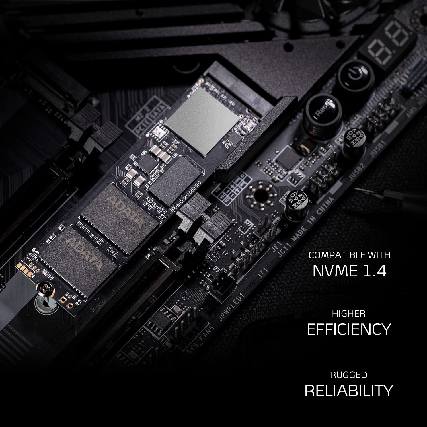 ADATA XPG GAMMIX S70 BLADE M.2 NVME 1TB PCIE GEN4X4 2280 AGAMMIXS70B-1T-CS SSD