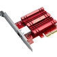 ASUS XG-C100C 10G BASE T PCIE NETWORK ADAPTER, RED