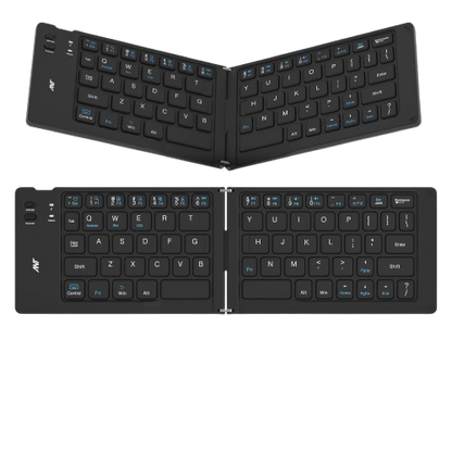 ANT ESPORTS WK150 FOLDABLE BLUETOOTH KEYBOARD BLACK (R-41285455) (ETA-SD-20241110951)