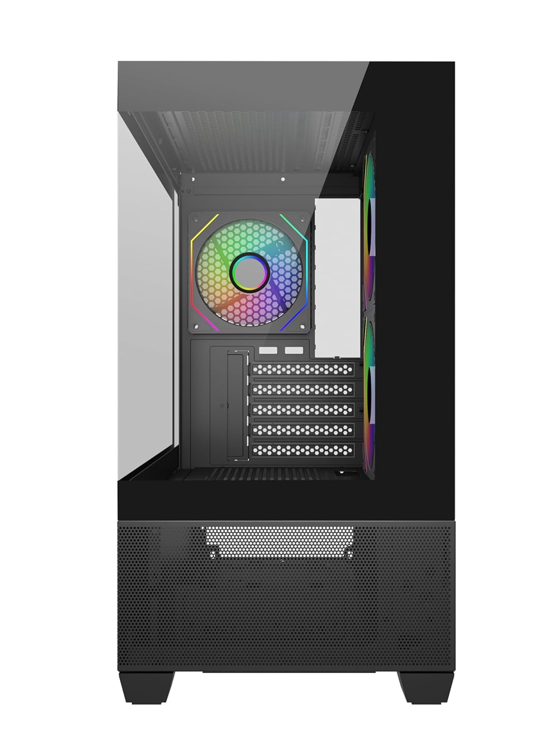 COOLER MASTER ELITE 490 COMPUTER CASE ARGB BLACK