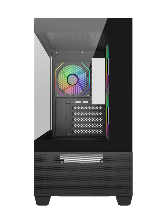 COOLER MASTER ELITE 490 COMPUTER CASE ARGB BLACK