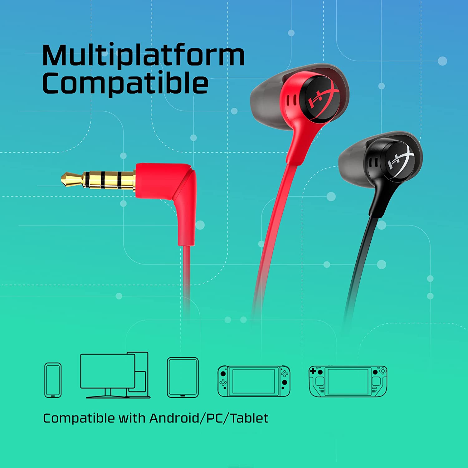 HYPERX Cloud Earbuds II Gaming Earphones (Red)