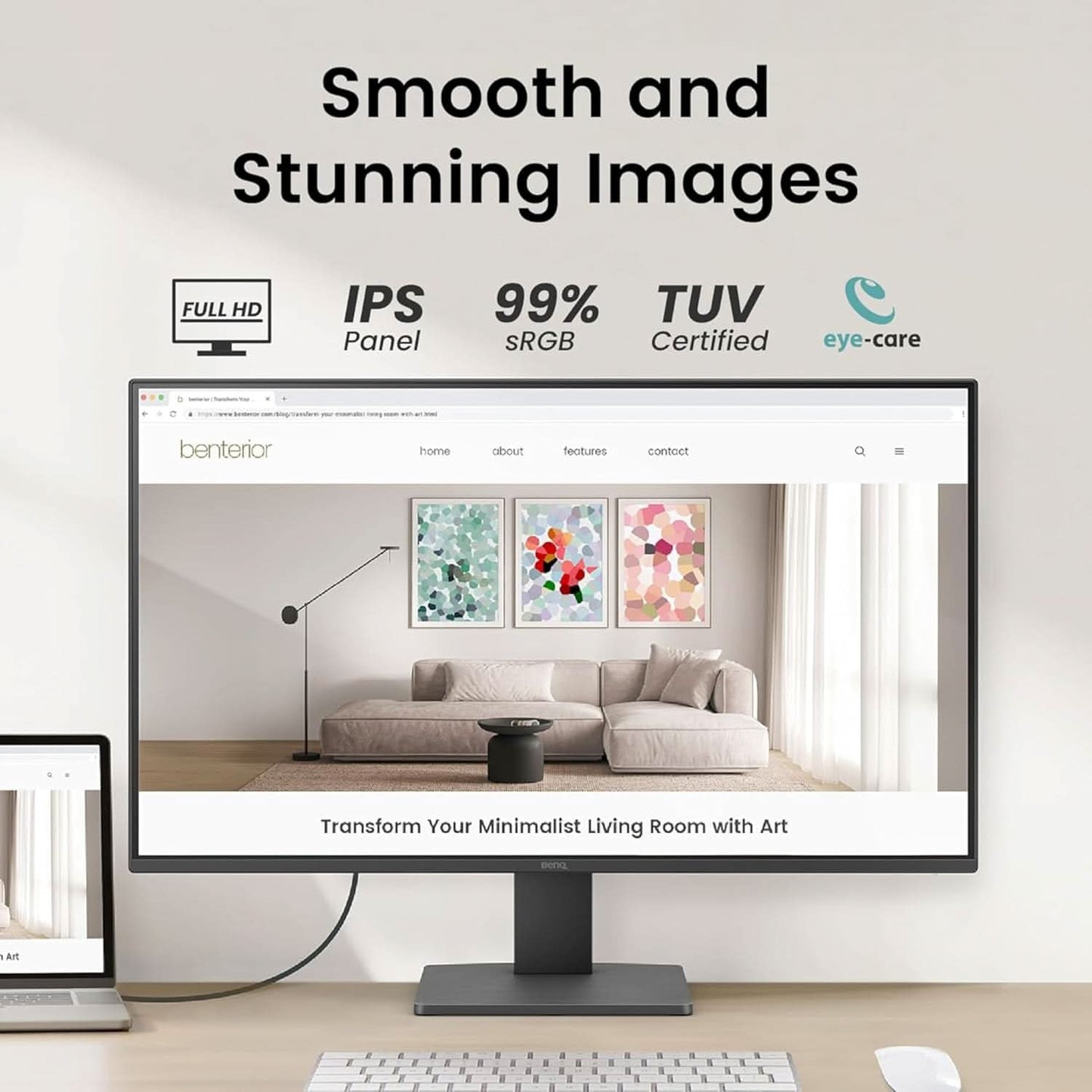 BENQ GW2491 MONITOR (BLACK)