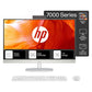 HP ALL-IN-ONE PC RYZEN 5 7520U 27-INCH(68.6CM) FHD IPS DISPLAY, 16GB LPDDR5, 1TB SSD, AMD RADEON GRAPHICS, WIRELESS KEYBOARD AND MOUSE COMBO, FHD CAMERA, (WIN 11, MSO, SHELL WHITE, 6.72KG) 27-CR0445IN