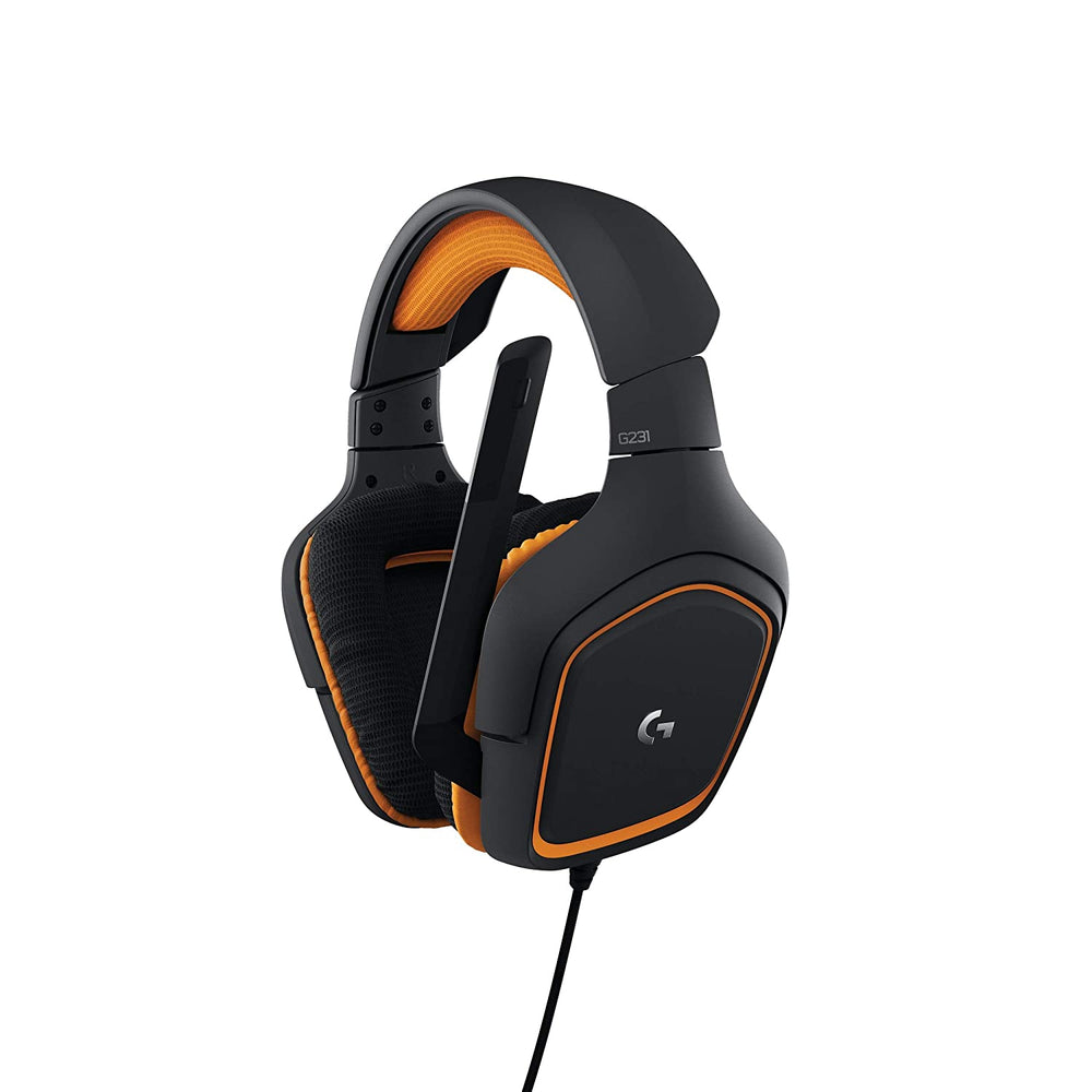 LOGITECH Prodigy G231 Wired 3.5mm Stereo Gaming Headphone ( Black ) ( Pc / Mac / Mobile / Xbox )
