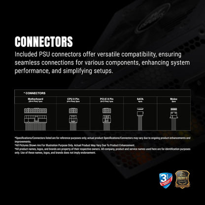 ANT ESPORTS RX650 80 PLUS BRONZE POWER SUPPLY