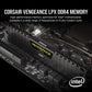 CORSAIR VENGEANCE LPX 64GB (2X 32GB) DDR4 3200(PC4-25600) C161.35V DESKTOP MEMORY -BLACK