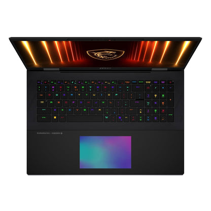 MSI TITAN 18 HX AI A2XWJG-297IN [ULTRA9-285HX/96GB/6TB SSD/WIN11 HOME/18.0"/24GB-RTX5090 GRAPHICS/2 YEAR(S)/BLACK]