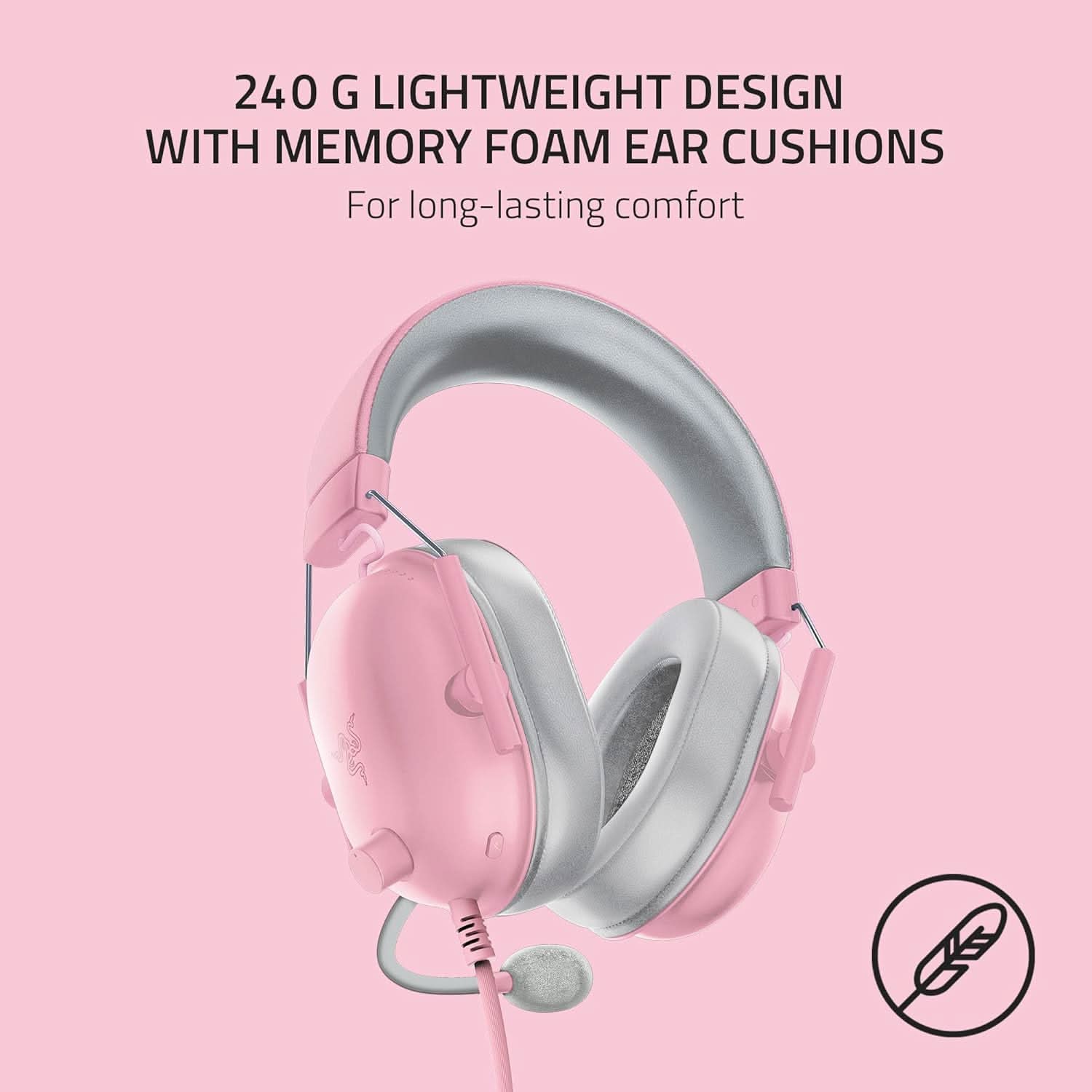 RAZER BLACKSHARK V2 X - WIRED GAMING HEADSET - QUARTZ RZ04-03240800-R3M1