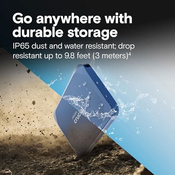 Crucial X10 1TB Portable SSD