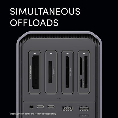 SANDISK PROFESSIONAL - PRO-DOCK 4;USB-C PORT - SDPD14F-0000-MBAAD, GRAY