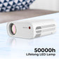 ZEBRONICS LP1000 LED FHD White Projector with 3300 Lumens Max