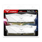 TEAMGROUP T-FORCE DELTA RGB 32GB (16GBX2) DDR4 3200MHZ DESKTOP RAM (WHITE)