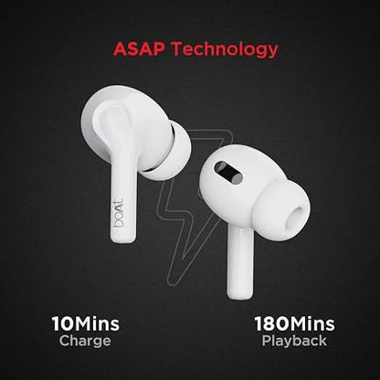 Boat Airdopes 161 Bluetooth TWS in Ear Earbuds (Pearl White)
