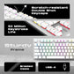 COSMIC BYTE CB-GK-37 FIREFLY (WHITE) GAMING KEYBOARD RGB RED SWITCH WHITE