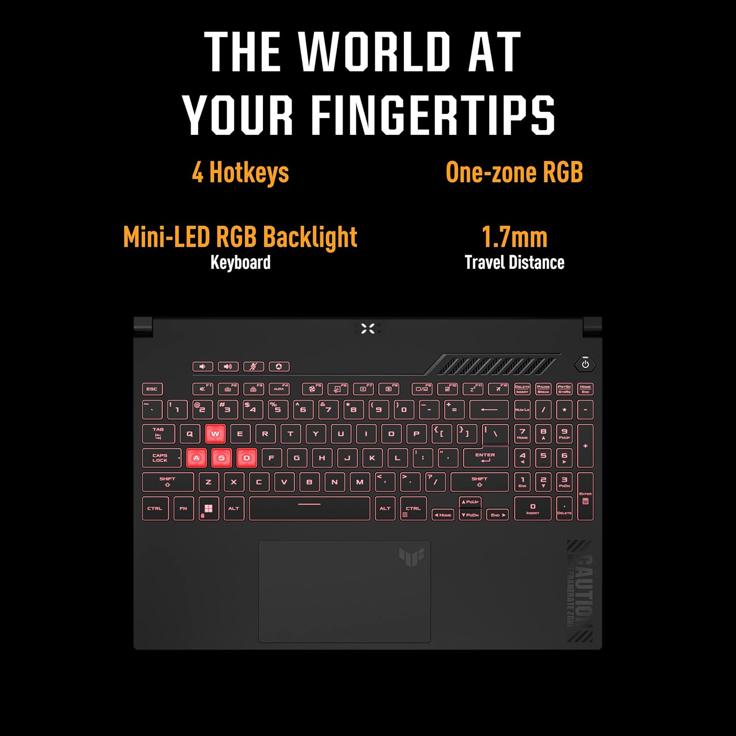 ASUS TUF GAMING A15, GAMING LAPTOP, AMD RYZEN 9 8945H, RTX 4070 GRPH (16GB/1TB/39.62 CMS (15.6) FHD/WIN 11 HOME) FA507UI-LP066WS
