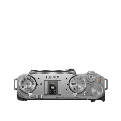 FUJIFILM X-M5 26.1MP APS-C X-TRANS CMOS 4|RETRO STYLE MIRRORLESS COMPACT TRAVEL CAMERA|6.2K VLOGGING|HIGH SPEED RECORDING FHD 240FPS|ADVANCE AF FOR STREET/LIFESTYLE/AMATEURS (BODY ONLY) -SILVER