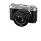 FUJIFILM X-M5 26.1MP APS-C X-TRANS CMOS 4 WITH 15-45 F/3.5-5.6 LENS|RETRO STYLE MIRRORLESS COMPACT TRAVEL CAMERA|6.2K VLOGGING|HIGH SPEED RECORDING FHD 240FPS|ADVANCE AF FOR STREET/LIFESTYLE - SILVER
