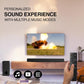 PHILIPS TAB7007 2.1 CH 240W DOLBY DIGITAL PLUS BLUETOOTH SOUNDBAR V5.3 WITH EXTRA BASS, WIRELESS SUBWOOFER, MULTI-CONNECTIVITY OPTION WITH SUPPORTING USB, HDMI, AUX & REMOTE CONTROL (BLACK)