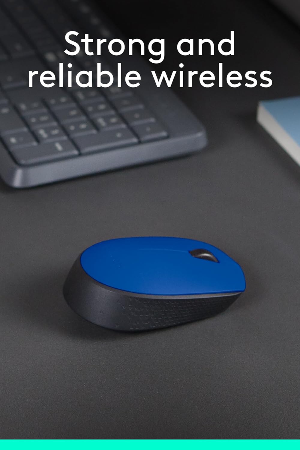 LOGITECH WIRELESS MOUSE M171 BLUE MOUSE