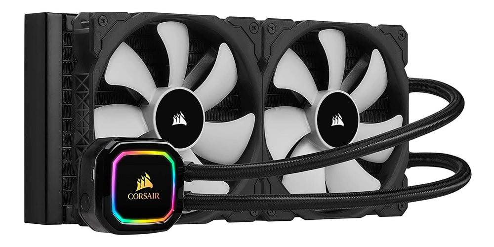 CORSAIR ICUE H115i RGB Pro XT 280mm CPU Liquid Cooler (Black)