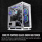 THERMALTAKE CORE P6 TG SNOW WHITE EDITION ATX MID TOWER CABINET