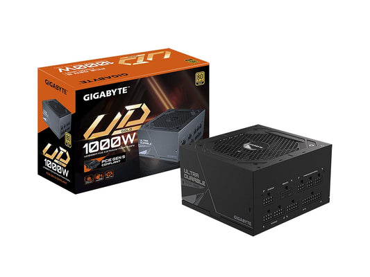 GIGABYTE GP-UD1000GM PG5 1000W PCIE 5.0 80 PLUS GOLD FULLY MODULAR SMPS