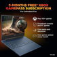 HP Smartchoice Victus, AMD Ryzen 7 7445HS 4GB NVIDIA GeForce RTX 2050 - (16 GB/512 GB SSD/Windows 11 Home) FHD,144Hz, 300 nits,15.6'', M365 Office24, Blue, 2.29kg,15-fb3122AX Gaming Laptop