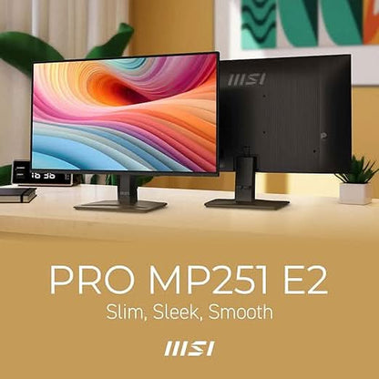 MSI PRO MP251 E2 24.5 Inch FHD, IPS Monitor