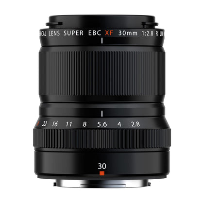 FUJIFILM FUJINON XF 30MM F2.8 R MACRO LENS FOR PRODUCT SHOOT | SMALLER SUBJECTS | PORTRAITS (FULL FRAME EQUIVALENT = 46MM) WITH 2+1* YEAR WARRANTY, BLACK