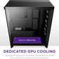 NZXT CHASSIS H SERIES H7 (2024) FLOW WITHOUT PSU BLACK COLOR - CM-H72FB-01