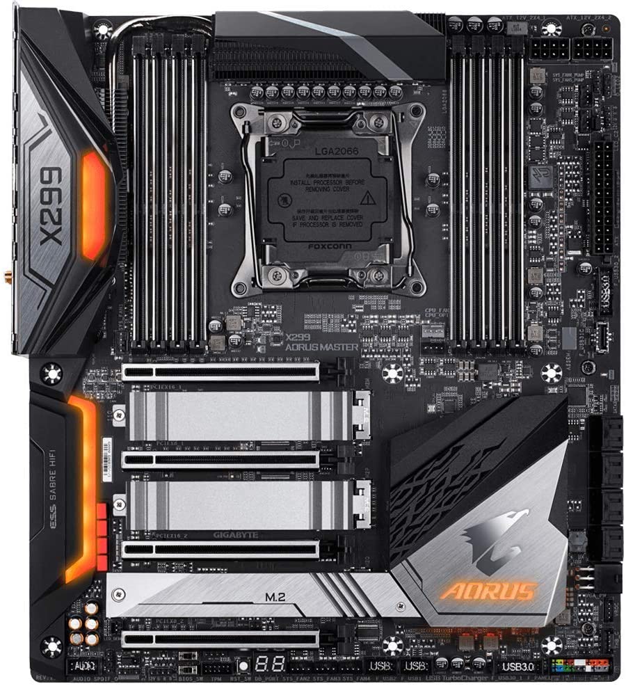 GIGABYTE X299X Aorus Master DDR4 Intel Motherboard