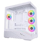 LIAN LI V100 VECTOR ATX MID-TOWER PC CASE , WHITE (G99.V100RW.IN)