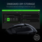 RAZER Basilisk X Hyperspeed Wireless Ergonomic Gaming Mouse ( RZ01-03150100-R3A1 ) ( 18000DPI / 7 Macro Button ) ( Black )