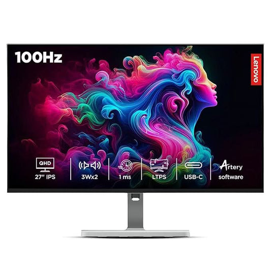 Lenovo L27h-4A 27inch QHD IPS Monitor