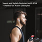 PHILIPS TAT1108BL/00 TRUE WIRELESS EARBUDS, IN-EAR ACTIVE NOISE CANCELLING BLUETOOTH V5.3 EARPHONES WITH MIC, 15H PLAY TIME, SHANK SHAPE, IPX4, TOUCH CONTROLS & CHARGING CASE FOR IPHONE/IPAD (BLUE)